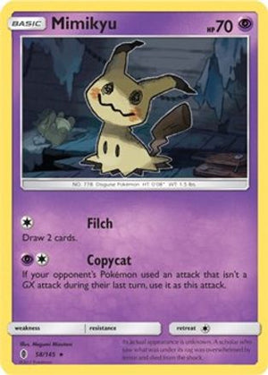 Mimikyu - 58/145 (SM Guardians Rising) 58 - Deck Exclusives - Poke-Collect