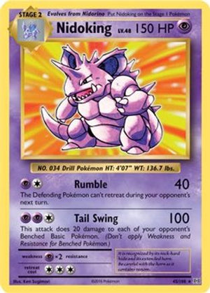 Nidoking - 45/108 (XY Evolutions) 45 - Deck Exclusives - Poke-Collect