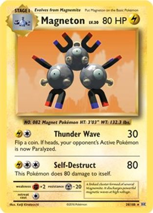 Magneton - 38/108 (XY Evolutions) 38 - Deck Exclusives - Poke-Collect