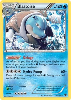 Blastoise - 16/101 (BW Plasma Blast) 16 - Deck Exclusives - Poke-Collect