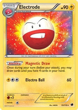Electrode - 33/116 (BW Plasma Freeze) 33 - Deck Exclusives - Poke-Collect
