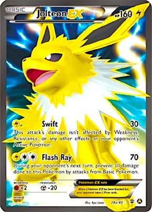 Jolteon-EX 28a/83 - Generations Holofoil - Poke-Collect