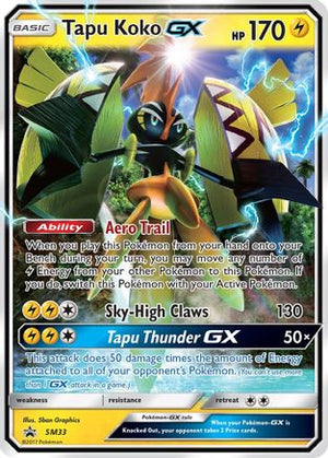 Tapu Koko-GX SM33/248 - SM Black Star Promos Holofoil - Poke-Collect