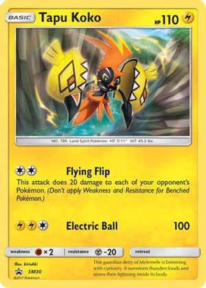 Tapu Koko SM30/248 - SM Black Star Promos Holofoil - Poke-Collect
