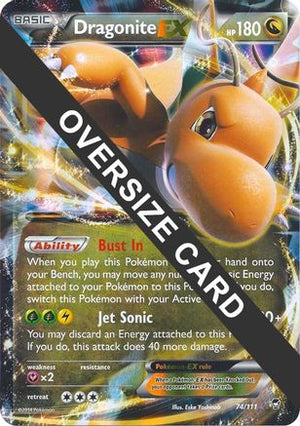 Dragonite EX - 74/111 74 - Jumbo Cards Holofoil - Poke-Collect