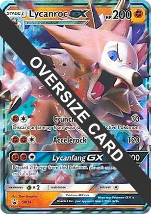 Lycanroc GX - SM14 SM14 - Jumbo Cards Holofoil - Poke-Collect