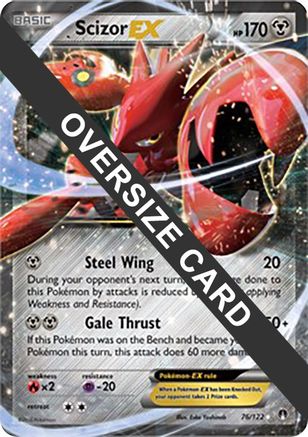 Scizor EX - 76/122 76 - Jumbo Cards Holofoil - Poke-Collect