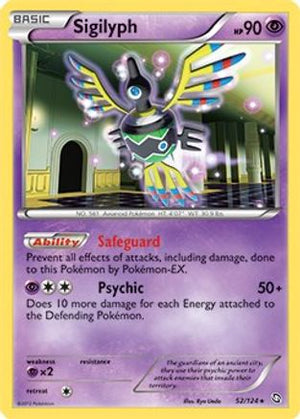 Sigilyph - 52/124 52 - Deck Exclusives - Poke-Collect