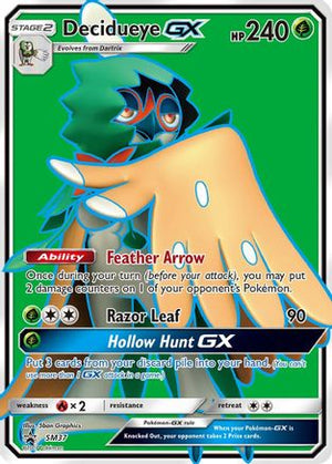 Decidueye-GX SM37/248 - SM Black Star Promos Holofoil