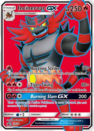 Incineroar GX - SM38 SM38/248 - SM Promos Holofoil - Poke-Collect