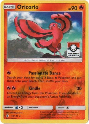 Oricorio - 14/145 (Pokemon League) 14 - League & Championship Cards Reverse Holofoil - Poke-Collect