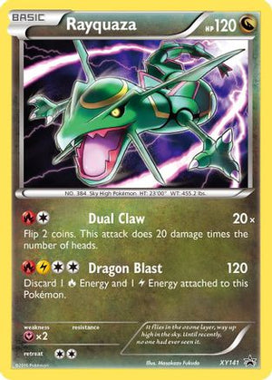 Rayquaza XY141/211 - XY Black Star Promos Holofoil - Poke-Collect