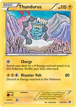 Thundurus - 50/113 (BW Legendary Treasures) 50 - Deck Exclusives - Poke-Collect