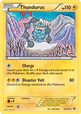 Thundurus - 50/113 (BW Legendary Treasures) 50 - Deck Exclusives - Poke-Collect