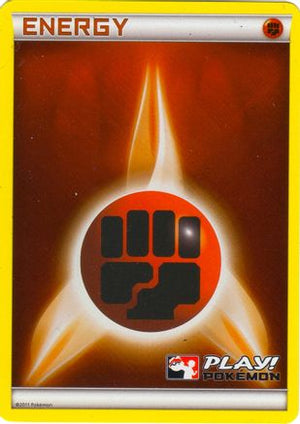 Fighting Energy (2011 Play! Pokemon) - League & Championship Cards Holofoil - Poke-Collect