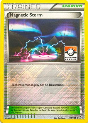 Magnetic Storm - 91/106 (League Promo) 91 - League & Championship Cards Reverse Holofoil - Poke-Collect