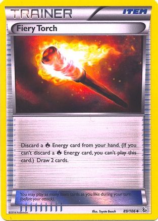 Fiery Torch - 89/106 (Sheen Holo) 89 - Miscellaneous Cards & Products Reverse Holofoil - Poke-Collect