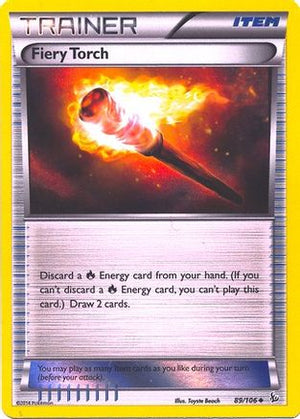 Fiery Torch - 89/106 (Sheen Holo) 89 - Miscellaneous Cards & Products Reverse Holofoil - Poke-Collect