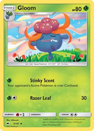 Gloom 5/147 - SM  Burning Shadows - Poke-Collect