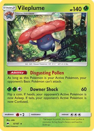 Vileplume 6/147 - Burning Shadows Holofoil - Poke-Collect