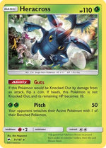 Heracross 11/147 - SM  Burning Shadows Reverse Holofoil - Poke-Collect