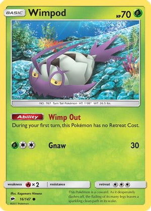 Wimpod 16/147 - Burning Shadows - Poke-Collect