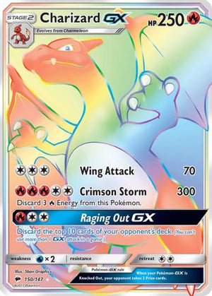 Charizard-GX 150/147 - Burning Shadows Holofoil