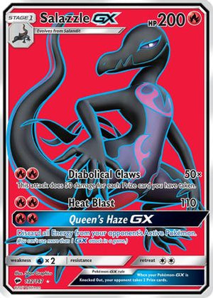 Salazzle-GX 132/147 - Burning Shadows Holofoil - Poke-Collect