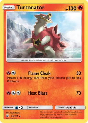 Turtonator 26/147 - Burning Shadows - Poke-Collect