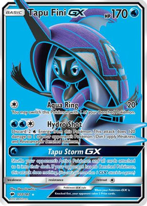 Tapu Fini-GX 133/147 - Burning Shadows Holofoil - Poke-Collect