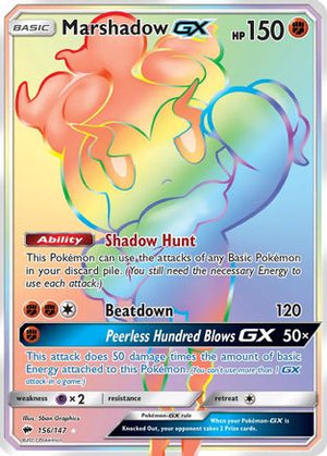 Marshadow-GX 156/147 - Burning Shadows Holofoil - Poke-Collect