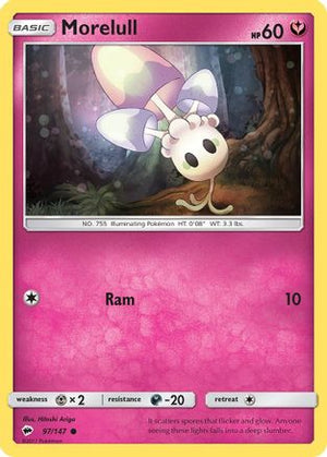 Morelull 97/147 - Burning Shadows Reverse Holofoil - Poke-Collect
