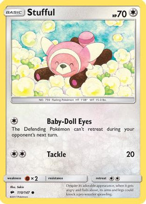 Stufful 110/147 - Burning Shadows - Poke-Collect
