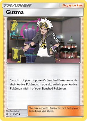 Guzma 115/147 - Burning Shadows - Poke-Collect