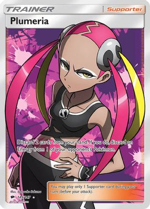 Plumeria 145/147 - Burning Shadows Holofoil - Poke-Collect