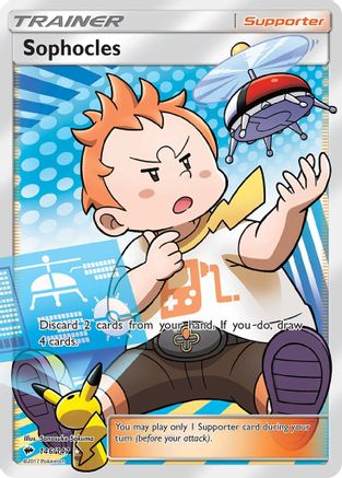 Sophocles 146/147 - Burning Shadows Holofoil - Poke-Collect