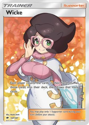 Wicke 147/147 - Burning Shadows Holofoil - Poke-Collect