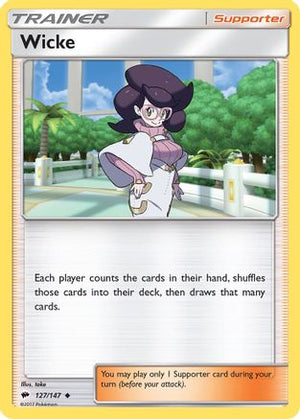 Wicke 127/147 - Burning Shadows Reverse Holofoil