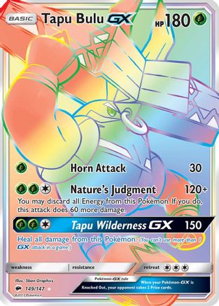 Tapu Bulu-GX 149/147 - Burning Shadows Holofoil - Poke-Collect
