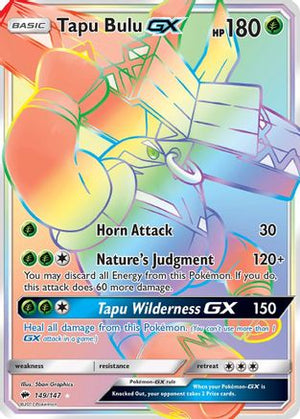 Tapu Bulu-GX 149/147 - Burning Shadows Holofoil - Poke-Collect