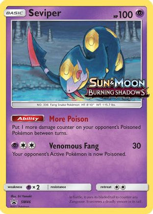 Seviper SM46/248 - SM Black Star Promos Holofoil - Poke-Collect