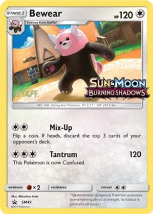 Bewear - SM49 (Prerelease) [Staff] SM49 - SM Promos Holofoil - Poke-Collect