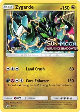 Zygarde - SM48 (Prerelease) [Staff] SM48 - SM Promos Holofoil - Poke-Collect