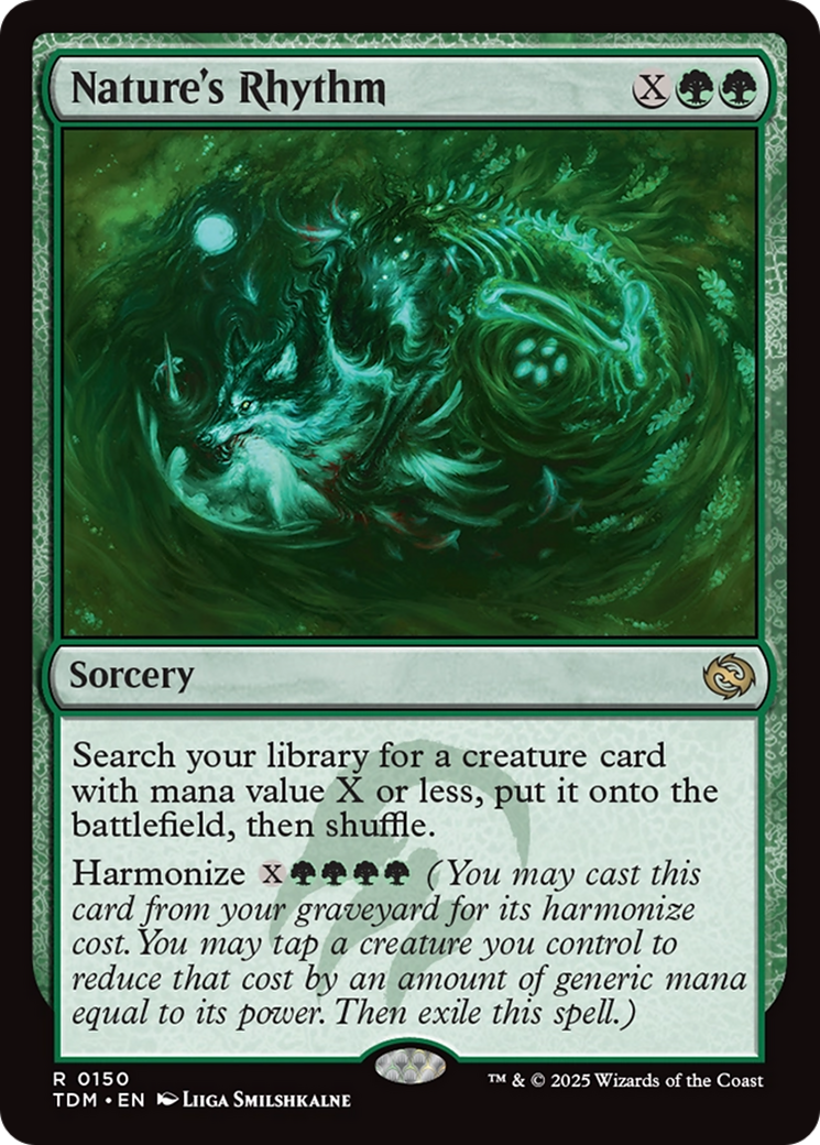 Nature's Rhythm (TDM-150) - Tarkir: Dragonstorm