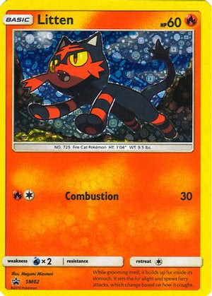 Litten - SM02 (General Mills Promo) SM02 - Miscellaneous Cards & Products Holofoil - Poke-Collect