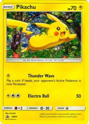 Pikachu - SM04 (General Mills) SM04 - Miscellaneous Cards & Products Holofoil - Poke-Collect