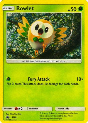 Rowlet - SM01 (General Mills Promo) SM01 - Miscellaneous Cards & Products Holofoil - Poke-Collect