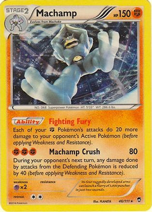 Machamp - 46/111 (Cosmos Holo) 46 - Blister Exclusives Holofoil - Poke-Collect