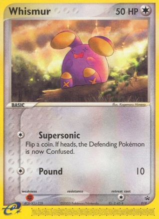 Whismur  - 19/40 (Target Promo) 19 - Nintendo Promos - Poke-Collect