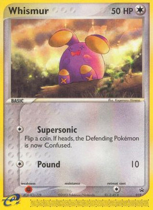 Whismur  - 19/40 (Target Promo) 19 - Nintendo Promos